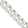 Sterling Silver Curb Chain — 13 mm