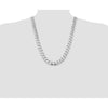 Sterling Silver Curb Chain — 13 mm