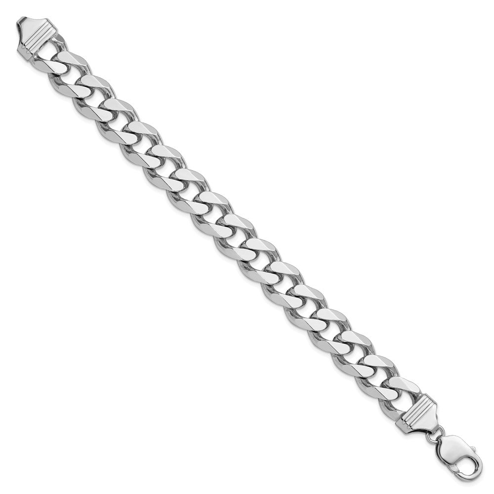 Sterling Silver Curb Chain — 13 mm