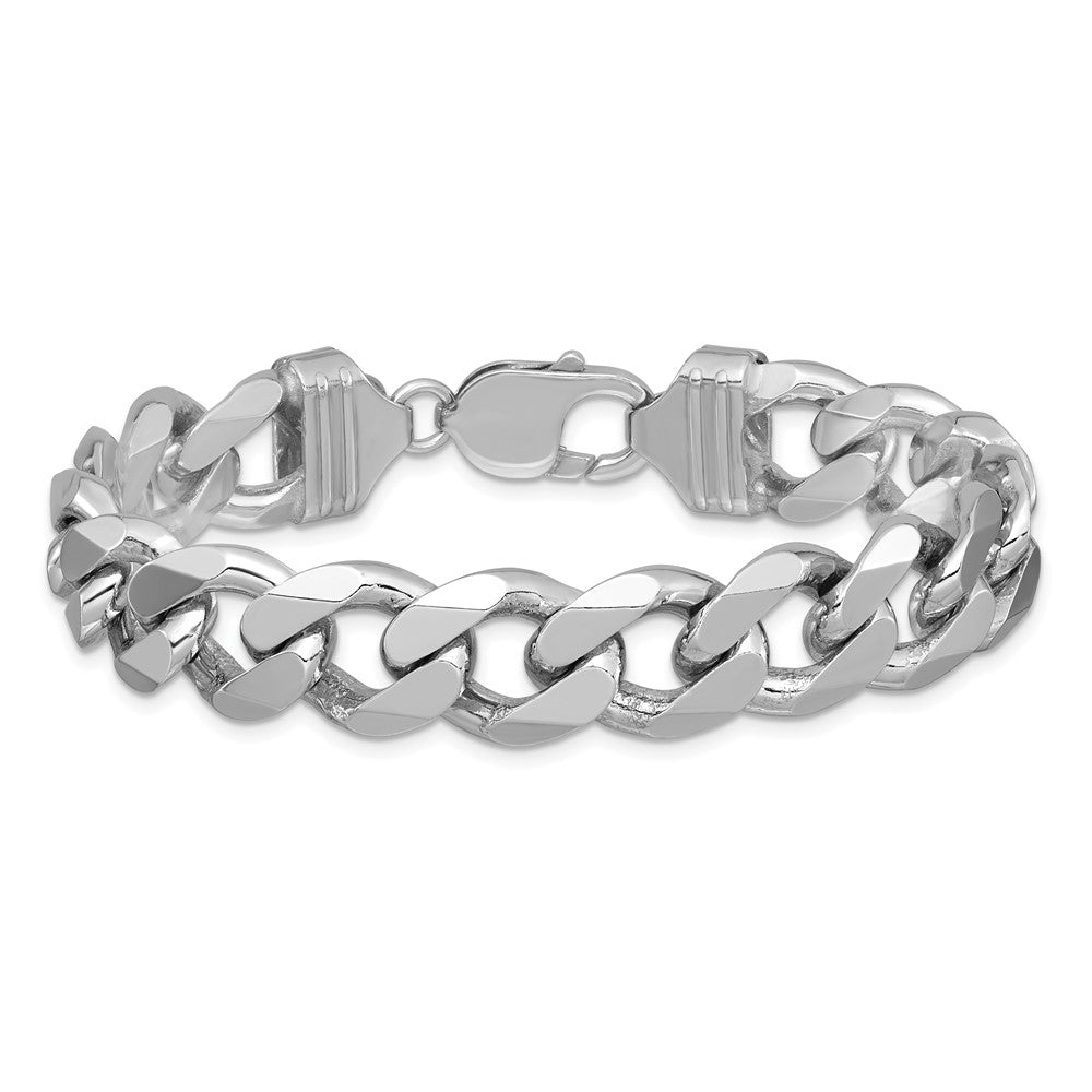 Sterling Silver Curb Chain — 13 mm