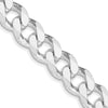 Sterling Silver Curb Chain — 13 mm