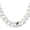 Sterling Silver Curb Chain — 14.5 mm