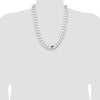 Sterling Silver 14.5mm Curb Chain