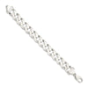 Sterling Silver Curb Chain — 14.5 mm