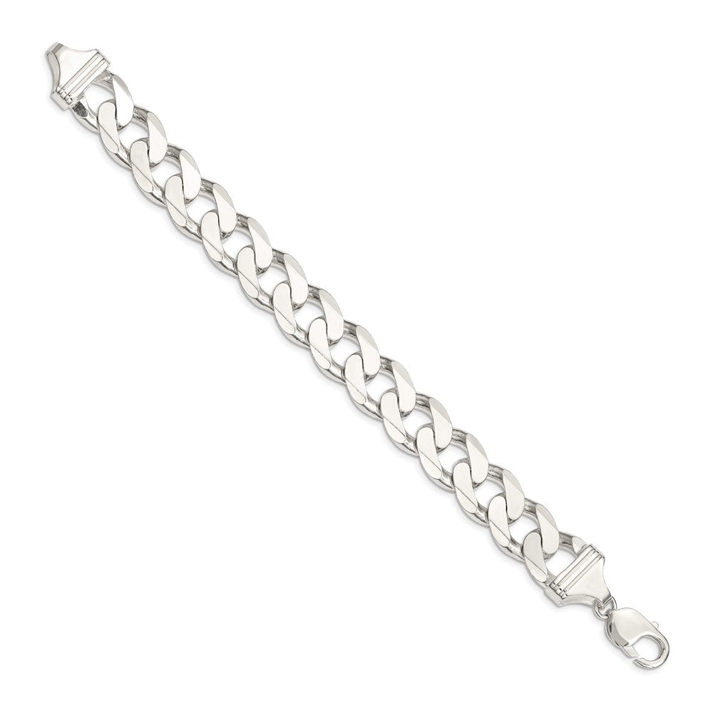 Sterling Silver Curb Chain — 14.5 mm