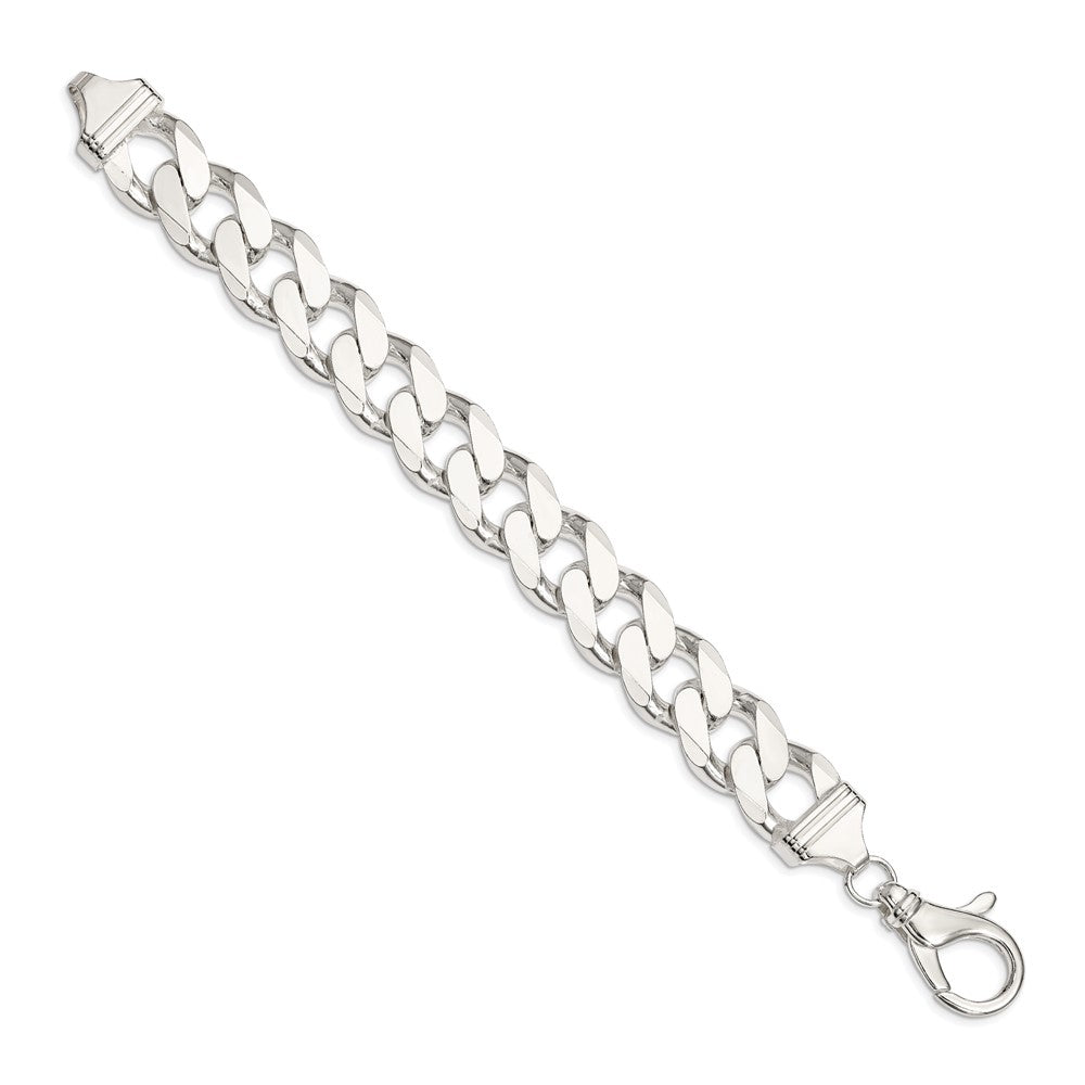 Sterling Silver Curb Chain — 16.25 mm