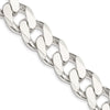 Sterling Silver Curb Chain — 16.25 mm