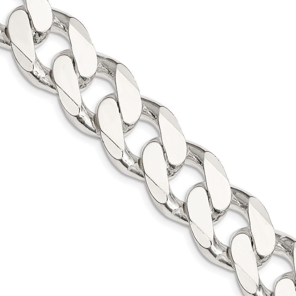 Sterling Silver Curb Chain — 16.25 mm