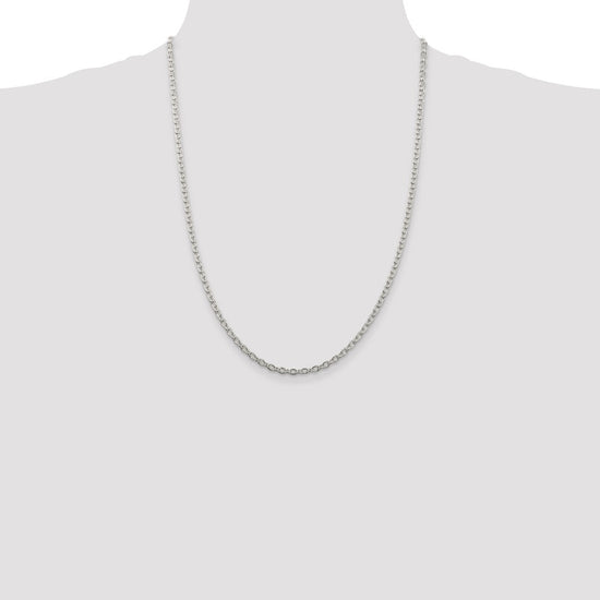 Sterling Silver 3.5mm Cable Chain