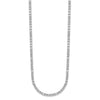 Cheryl M Sterling Silver Rhodium-plated Brilliant-cut CZ 18 Inch Necklace