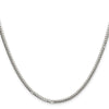 Sterling Silver Domed Curb Chain