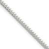 Sterling Silver Domed Curb Chain