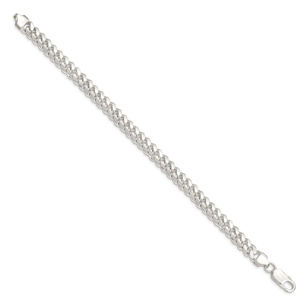Sterling Silver Domed Curb Chain