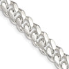 Sterling Silver Domed Curb Chain