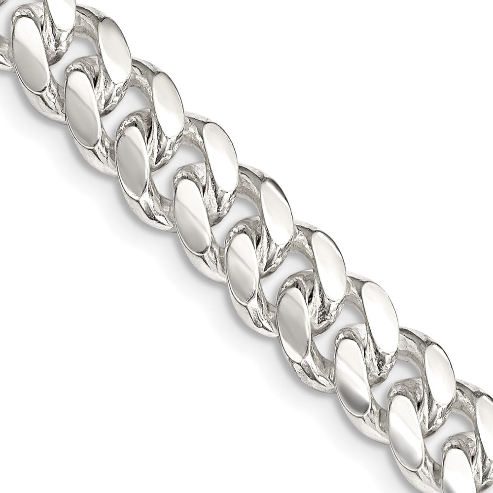 Sterling Silver Domed Curb Chain