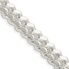 Sterling Silver Domed Curb Chain