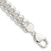 Sterling Silver Domed Curb Chain