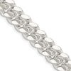 Sterling Silver Domed Curb Chain