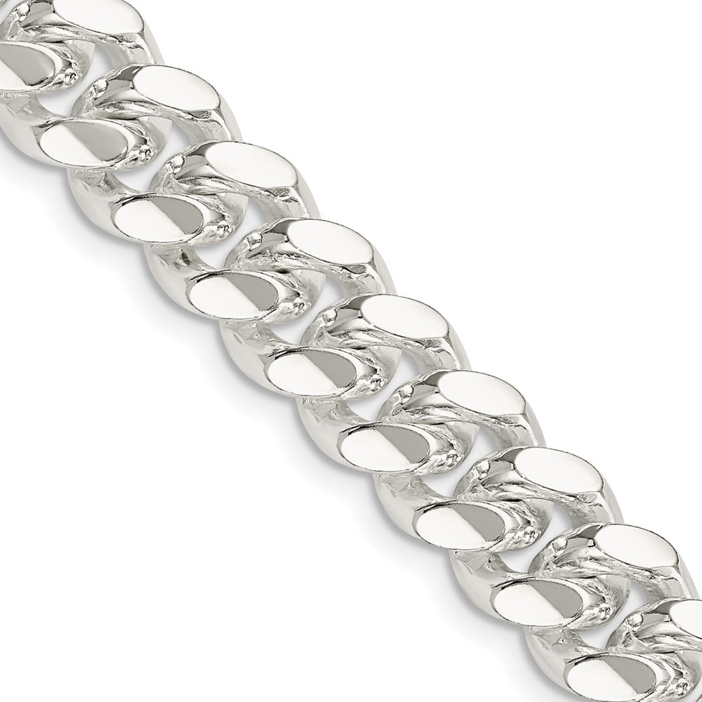Sterling Silver Domed Curb Chain