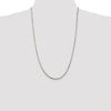 Sterling Silver 2.5mm Diamond-cut Rope Chain