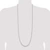 Sterling Silver 2.5mm Diamond-cut Rope Chain
