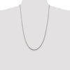 Sterling Silver 2.75mm Diamond-cut Rope Chain