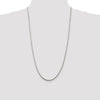 Sterling Silver 2.75mm Diamond-cut Rope Chain