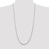 Sterling Silver 2.75mm Diamond-cut Rope Chain