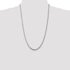 Sterling Silver 3.2mm Diamond-cut Rope Chain
