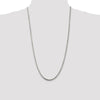 Sterling Silver 3.2mm Diamond-cut Rope Chain