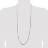 Sterling Silver 3.2mm Diamond-cut Rope Chain