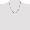 Sterling Silver Diamond-Cut Rope Chain — 3.75 mm