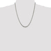 Sterling Silver Diamond-Cut Rope Chain — 3.75 mm