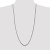 Sterling Silver Diamond-Cut Rope Chain — 3.75 mm