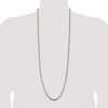 Sterling Silver 3.75mm Diamond-cut Rope Chain