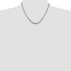 Sterling Silver Diamond-Cut Rope Chain — 3.75 mm