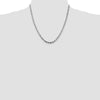 Sterling Silver Diamond-Cut Rope Chain — 3.75 mm