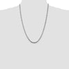 Sterling Silver Diamond-Cut Rope Chain — 3.75 mm