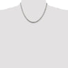Sterling Silver Diamond-Cut Rope Chain — 4.25 mm