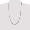 Sterling Silver Diamond-Cut Rope Chain — 4.25 mm