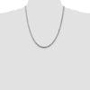 Sterling Silver Diamond-Cut Rope Chain — 4.25 mm