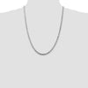 Sterling Silver Diamond-Cut Rope Chain — 4.25 mm