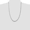 Sterling Silver Diamond-Cut Rope Chain — 4.25 mm