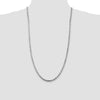 Sterling Silver Diamond-Cut Rope Chain — 4.25 mm