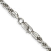 Sterling Silver Diamond-Cut Rope Chain — 4.6 mm