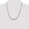 Sterling Silver Diamond-Cut Rope Chain — 4.6 mm