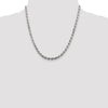 Sterling Silver Diamond-Cut Rope Chain — 4.6 mm