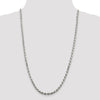 Sterling Silver Diamond-Cut Rope Chain — 4.6 mm