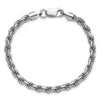 Sterling Silver Diamond-Cut Rope Chain — 4.6 mm