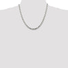 Sterling Silver Diamond-Cut Rope Chain — 5.75 mm